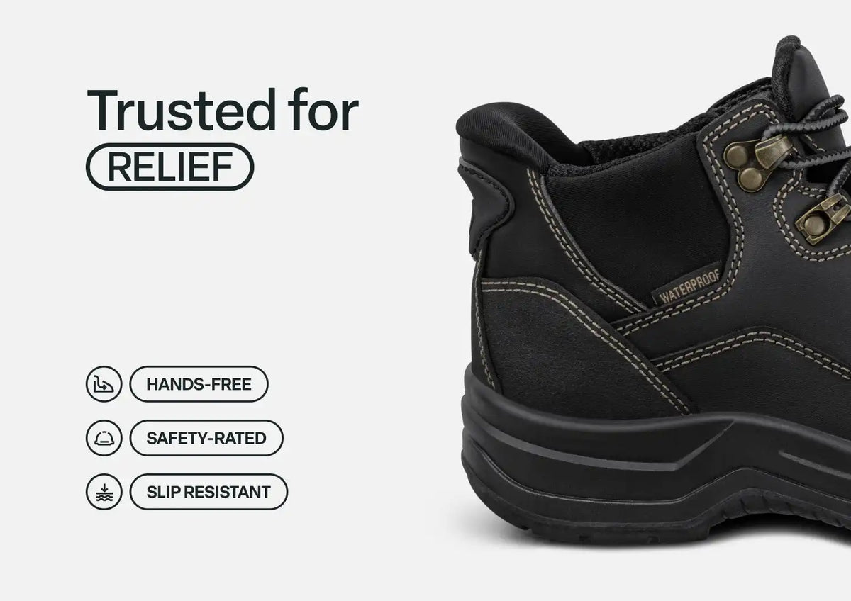 Quartz Hands-Free Work Boots - Black