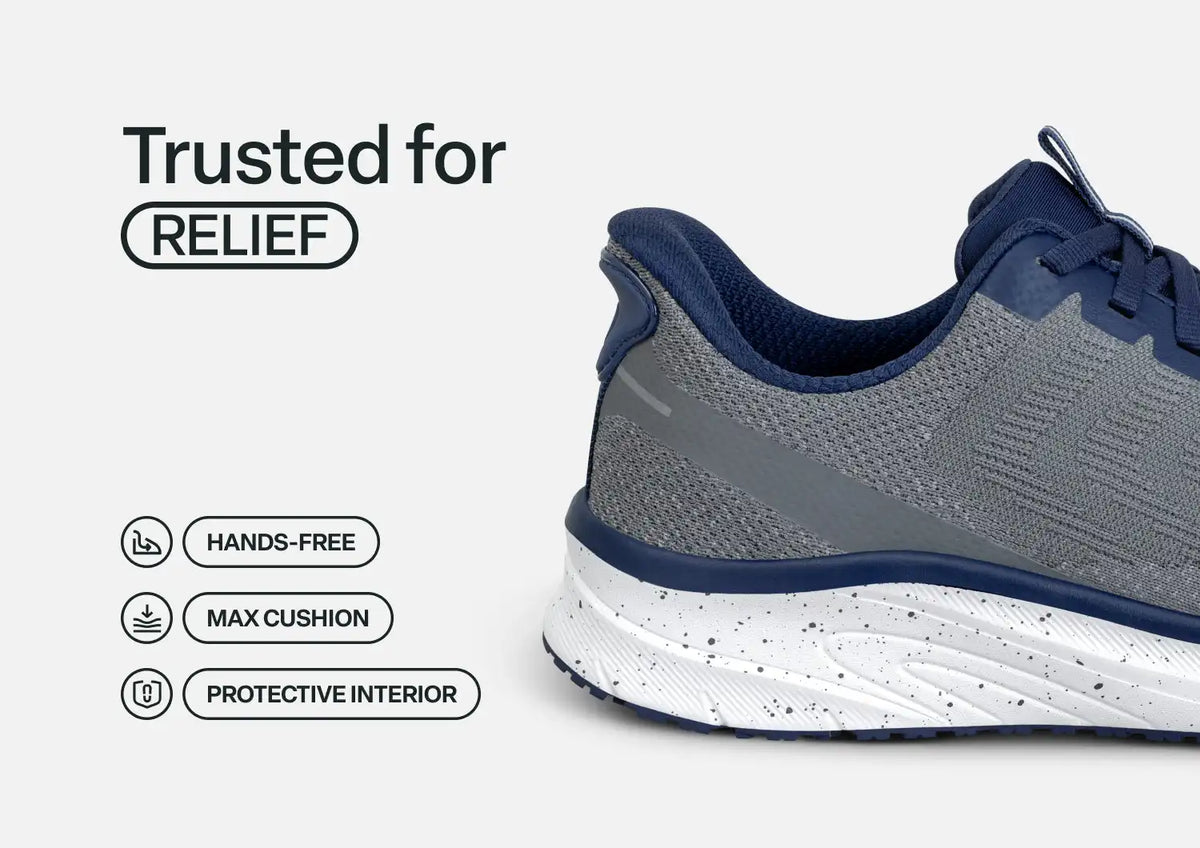 Tilos Hands-Free - Gray/Navy Confetti
