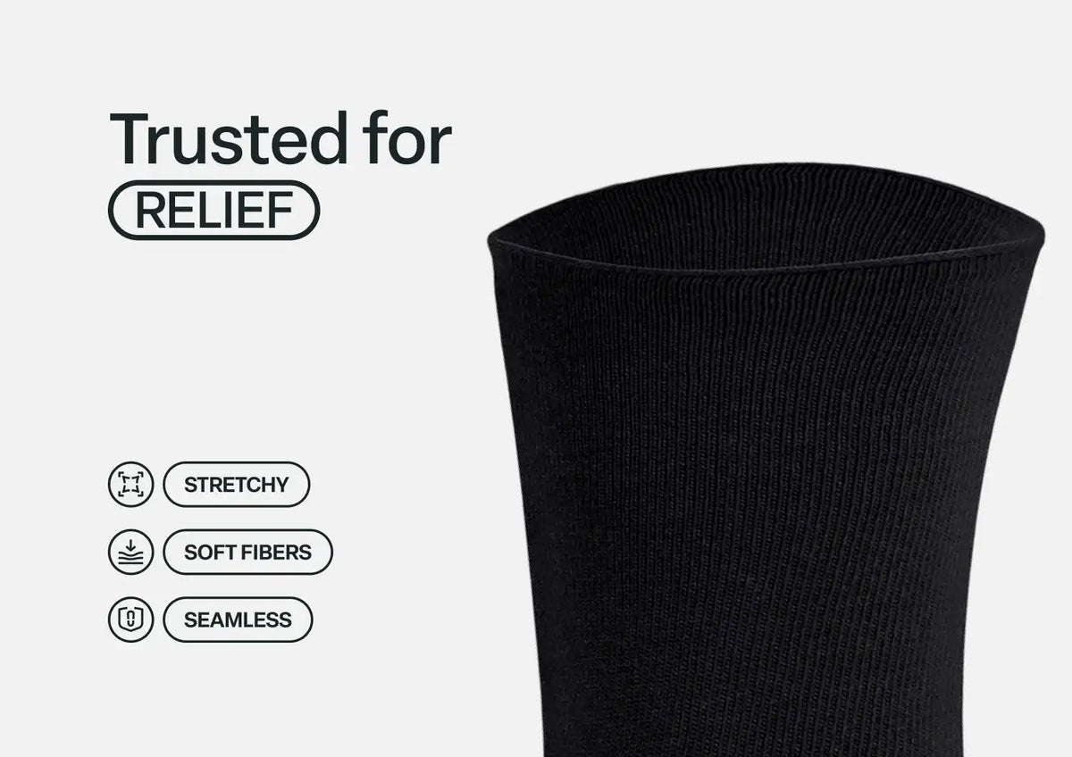 Bunion Relief Socks - Charcoal